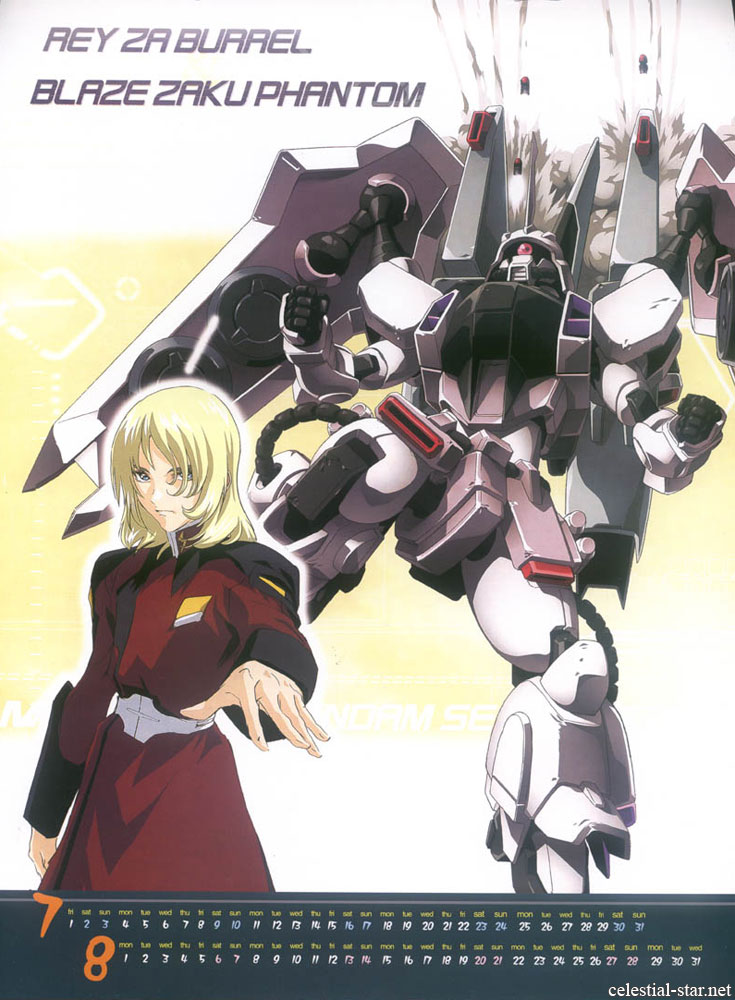 Gundam Seed Destiny 2005 Calendar image by Hisashi Hirai